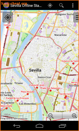 Seville Offline City Map screenshot