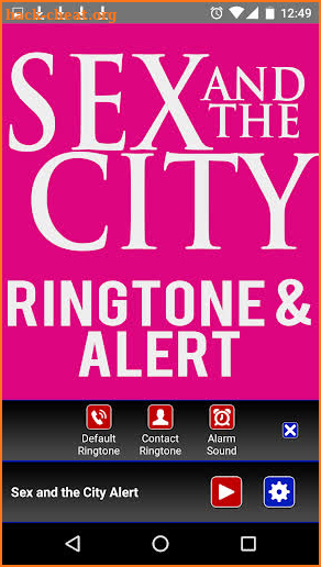 Sex and the City Ringtone screenshot