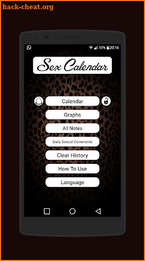 Sex Calendar screenshot