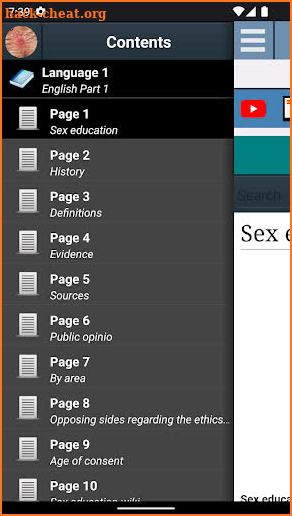Sex education and Anatomy screenshot