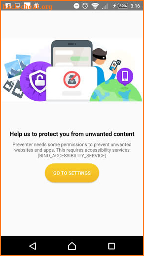 Sex Porn Sites | Ads Preventer | App Preventer screenshot