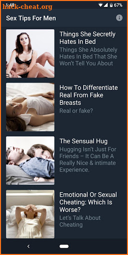 Sex Tips for Men screenshot