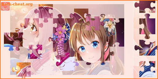 Sexy Anime Girl Puzzle screenshot