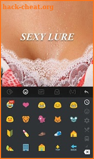 Sexy Lure Keyboard Theme screenshot