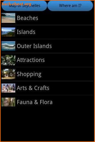 Seychelles Travel Guide & Map screenshot
