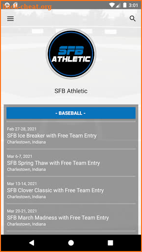 SFB Athletic screenshot