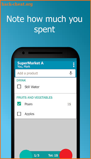 Sfoody - Shopping List and Pantry Manager screenshot