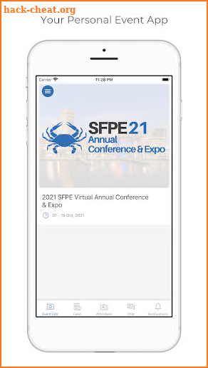 SFPE 2021 Annual Conference screenshot