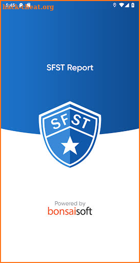 SFST Report screenshot