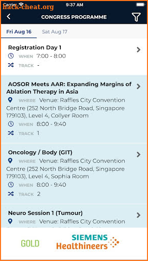 SGCR & WIRES 2019 Singapore screenshot