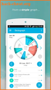 S.Graph: Calendar clock widget screenshot
