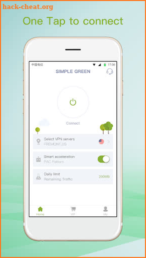 SGreen VPN-Simple Green & Safe screenshot