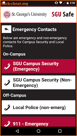 SGU Safe screenshot