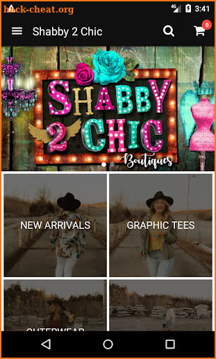 Shabby 2 Chic Boutiques screenshot