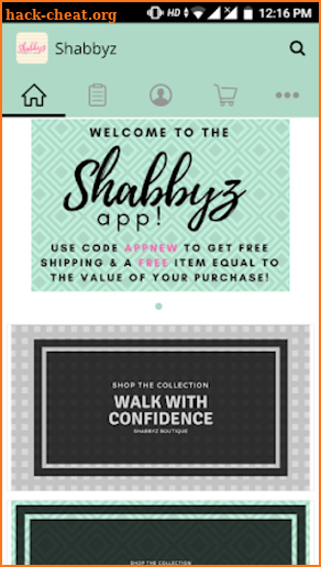 Shabbyz Boutique screenshot