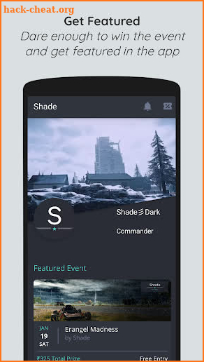 Shade - PUBG Mobile Exclusive Events & Tips screenshot