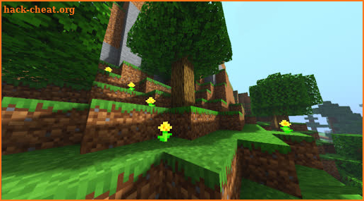 Shaders for MCPE. Add realistic to the cube screenshot