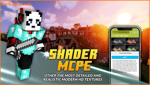 Shaders for Minecraft MCPE screenshot