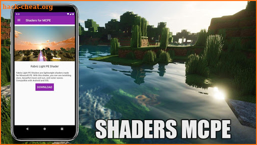 Shaders for Minecraft PE screenshot