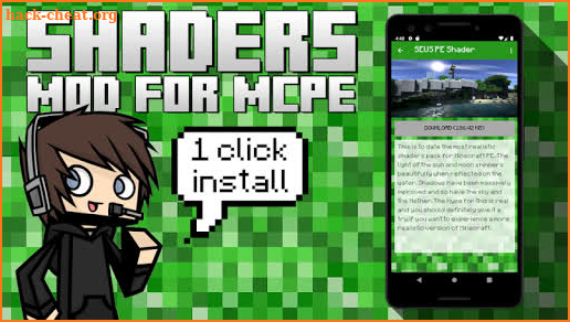 Shaders Mod for MC Pocket Edition screenshot