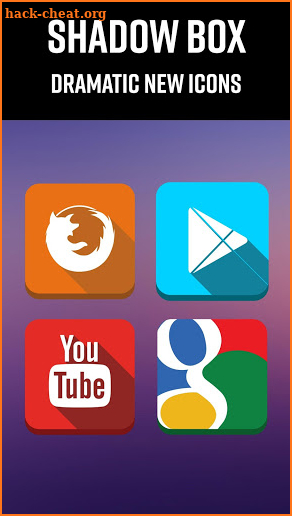 Shadow Box Icons - Icon Pack for Launchers screenshot
