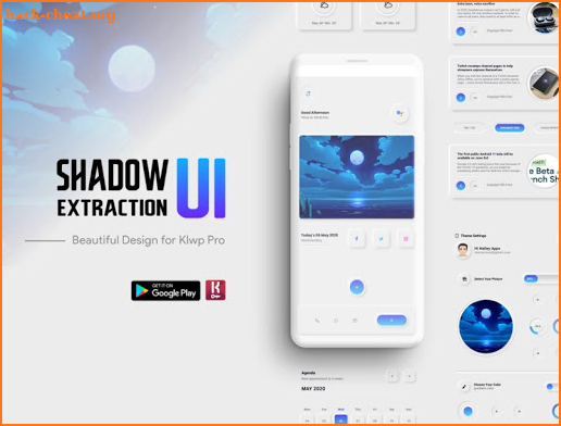 Shadow Extraction UI klwp/Kustom screenshot