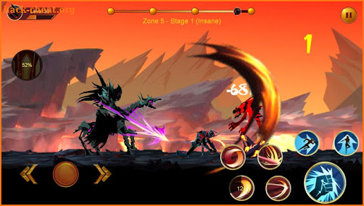 Shadow fighter 2: Shadow & ninja fighting games screenshot