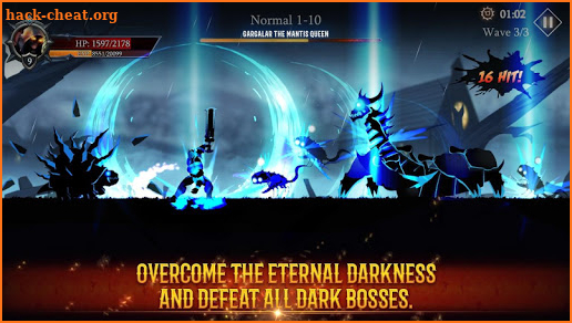 Shadow Legend Hero - Dark Souls Stickman Fight screenshot