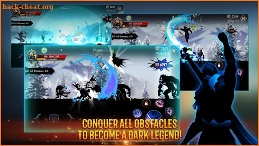 Shadow Legend Hero - Dark Souls Stickman Fight screenshot
