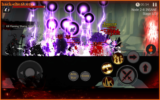 Shadow of Death: Dark Knight - Stickman Fighting screenshot