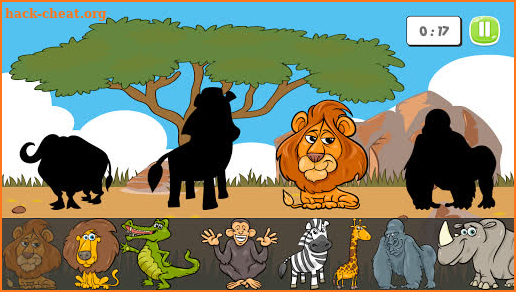 Shadow Puzzle For Kids -education,animals,vehicles screenshot