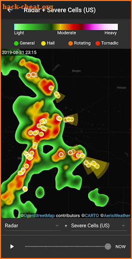 Shadow Weather: Minimal Forecast & Storm Radar screenshot