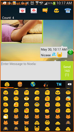 Shady SMS 4.0 screenshot