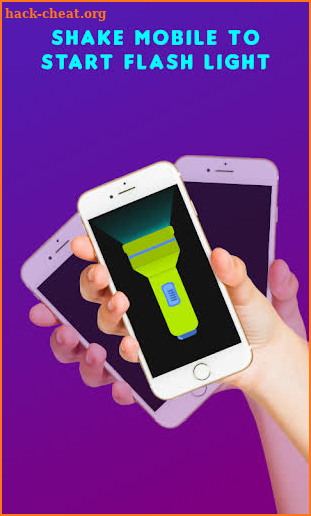 Shake Phone Flash Light screenshot