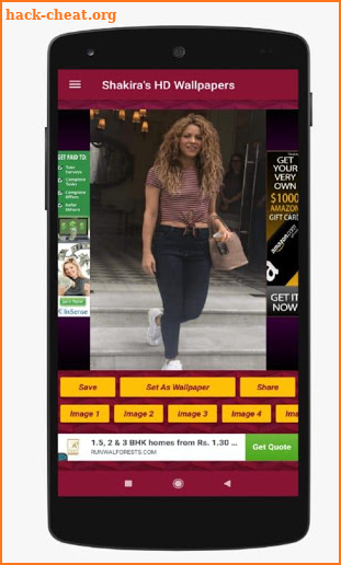 Shakira New HD Wallpapers screenshot