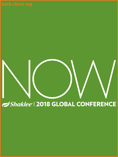 Shaklee Global Conference screenshot