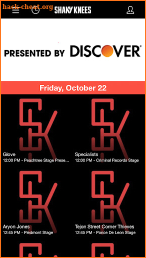 Shaky Knees Music Fest screenshot