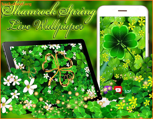 Shamrock Spring Live Wallpaper screenshot
