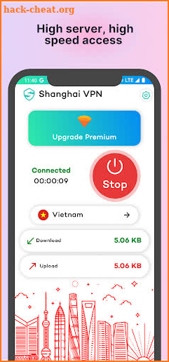Shanghai VPN: Metro Connect screenshot