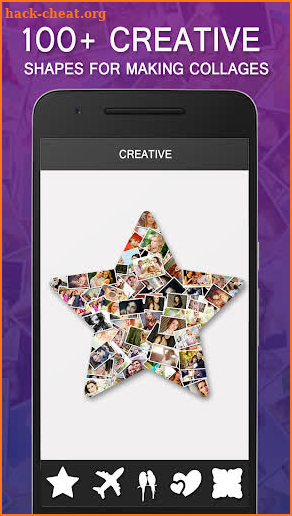 Shape Collage - Automatic Photo Collage Maker screenshot