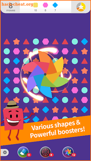 Shape Holic : Match 3 Puzzle screenshot
