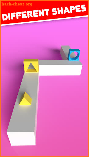 Shape roller - Zigzag way screenshot