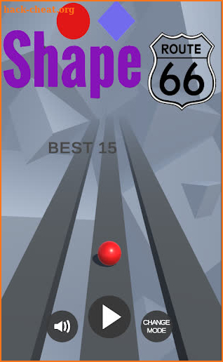 Shape Route 66: A game to improve visual memory! screenshot