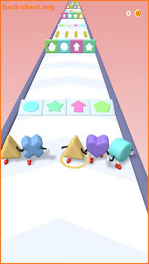 Shape Run: Fun Figure Matching screenshot