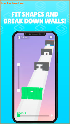 Shape Tap - Obstacle Course Game screenshot