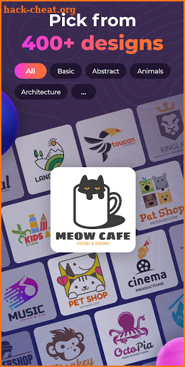Shaped - Logo Design Maker screenshot