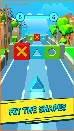 Shapy Road screenshot