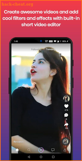 Sharara Video App - Short Video App for USA🇺🇸 screenshot