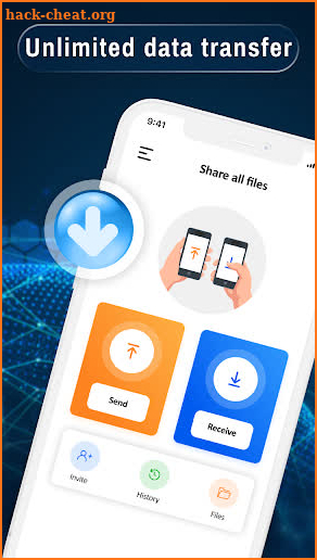 Share all files- fast sharing screenshot
