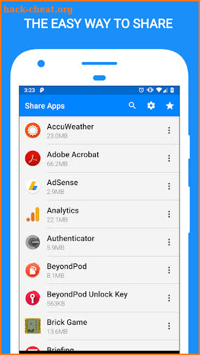 Share Apps - APK Transfer, App Sharing & Backup screenshot